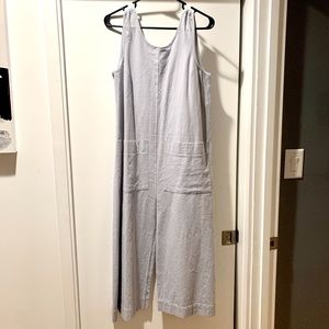 Ilana Kohn Milo Sky Linen Cotton Jumpsuit szM